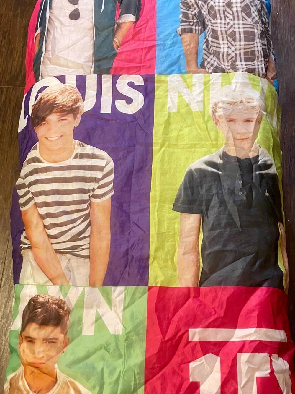 Rare Official 2012 1D One Direction Sleeping Bag Jay Franco